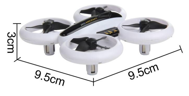 RC Drone Car Quadcopter with Altitude Hold and LED Lights - Remote Control UFO Hand Control Helicopter-2