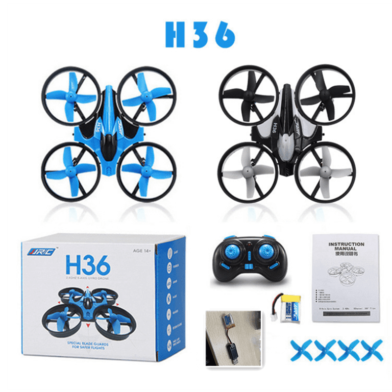 JJRC H36 Mini Drone with Headless Mode and One Key Return - Best RC Helicopter for Kids-4